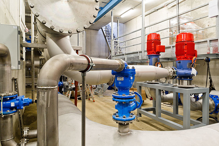 Microturbines for energy recovery.
